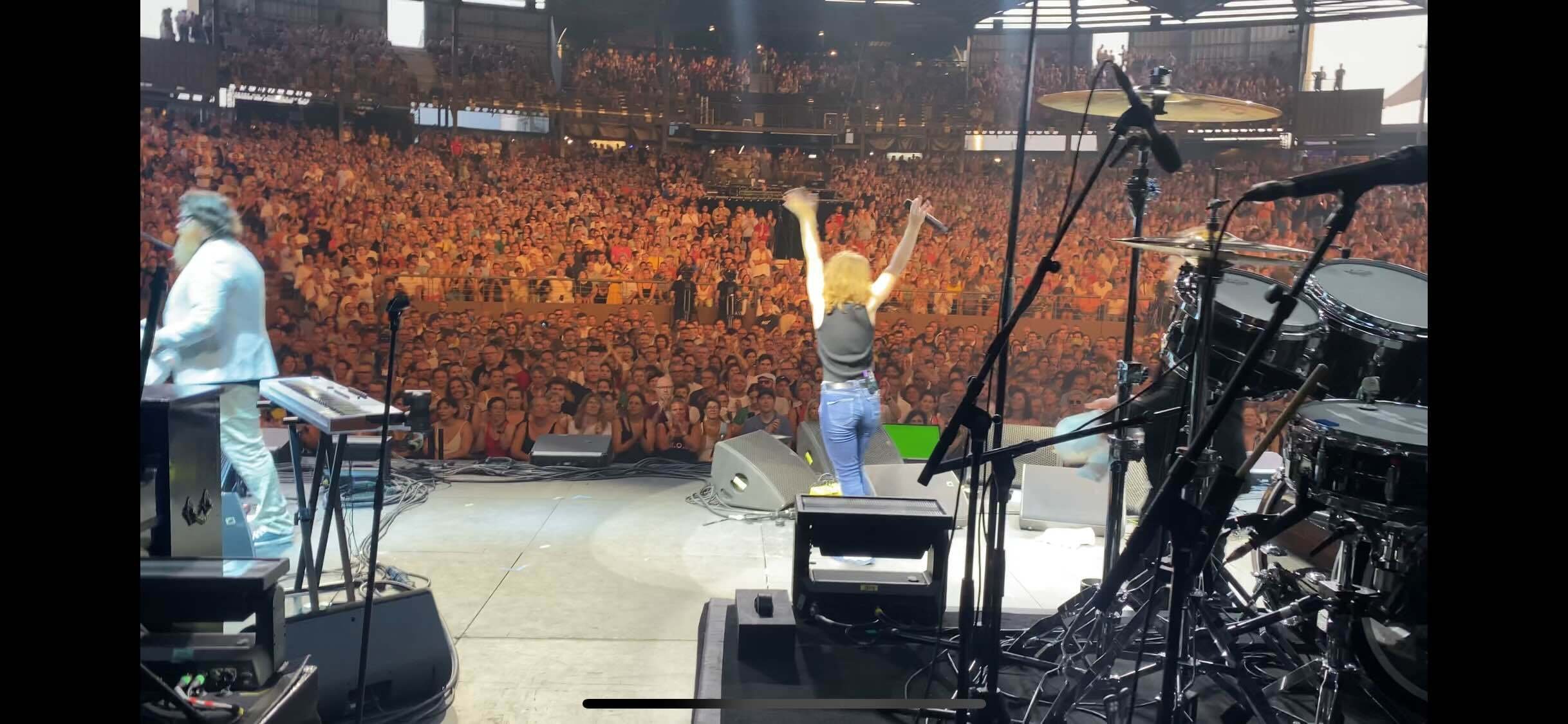 Live concert Amandine dos pubic